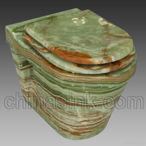 green onyx toilet