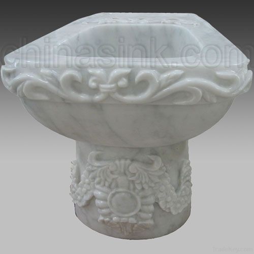 Carrara Marble Toilet