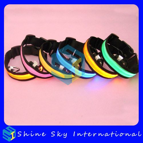 Led Dog Collar Flashing Dog Collar  Safety Pet Collar