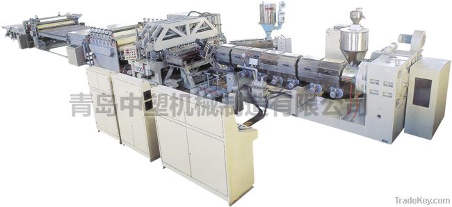 PP / PC Hollow Grid Board Machine