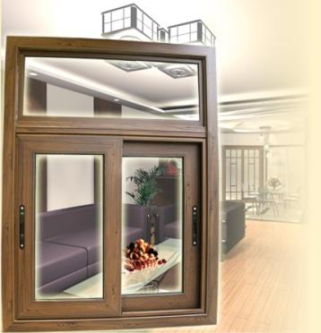 Aluminium sliding window