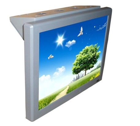 15 inch fixed bus lcd monitor, bus ad player, bus TV