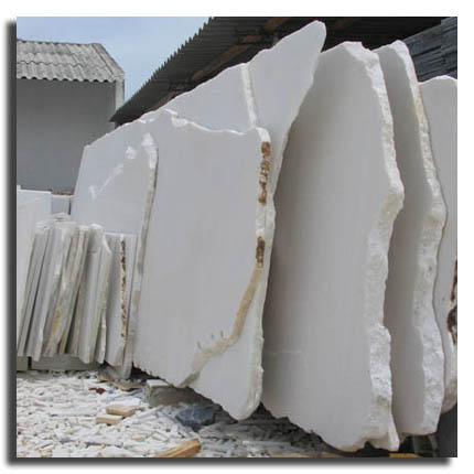 Pure White Marble Blocks