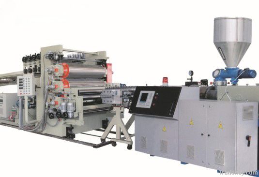 pvc plastic sheet production line