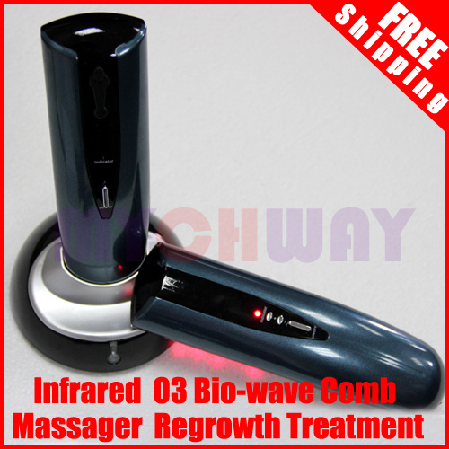 Infrared  O3 Bio-wave Comb Massager  Regrowth Treatment