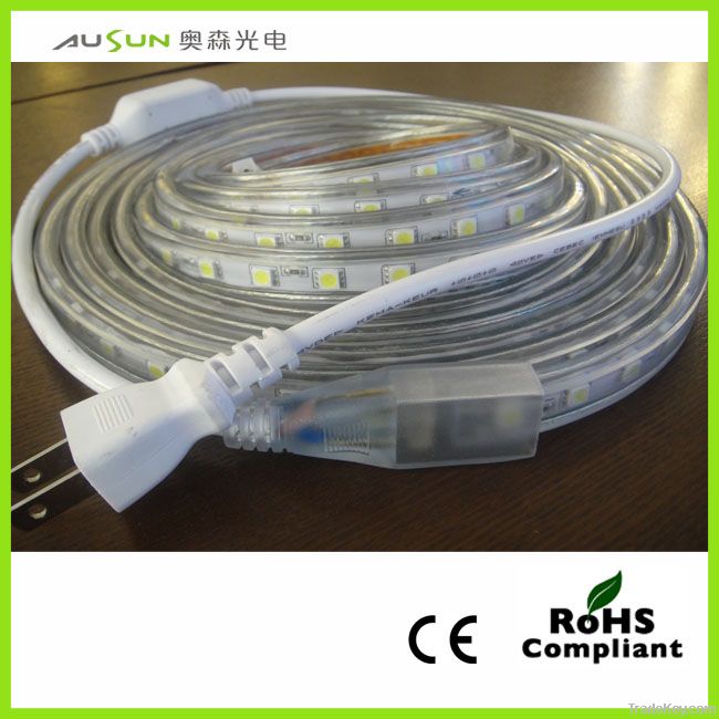 High voltage led strip without transformer SMD5050 1500leds/50m/roll,