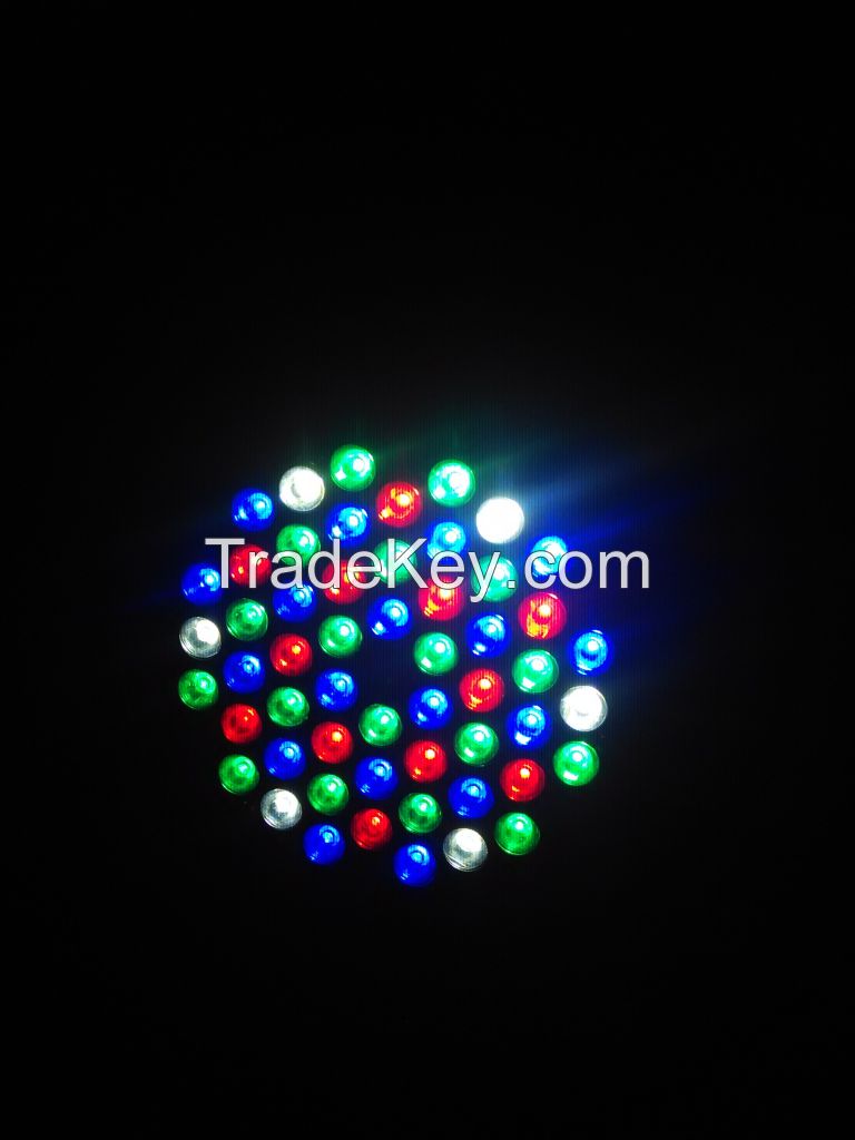 High quality RGBW 54*3w led par / led wash light