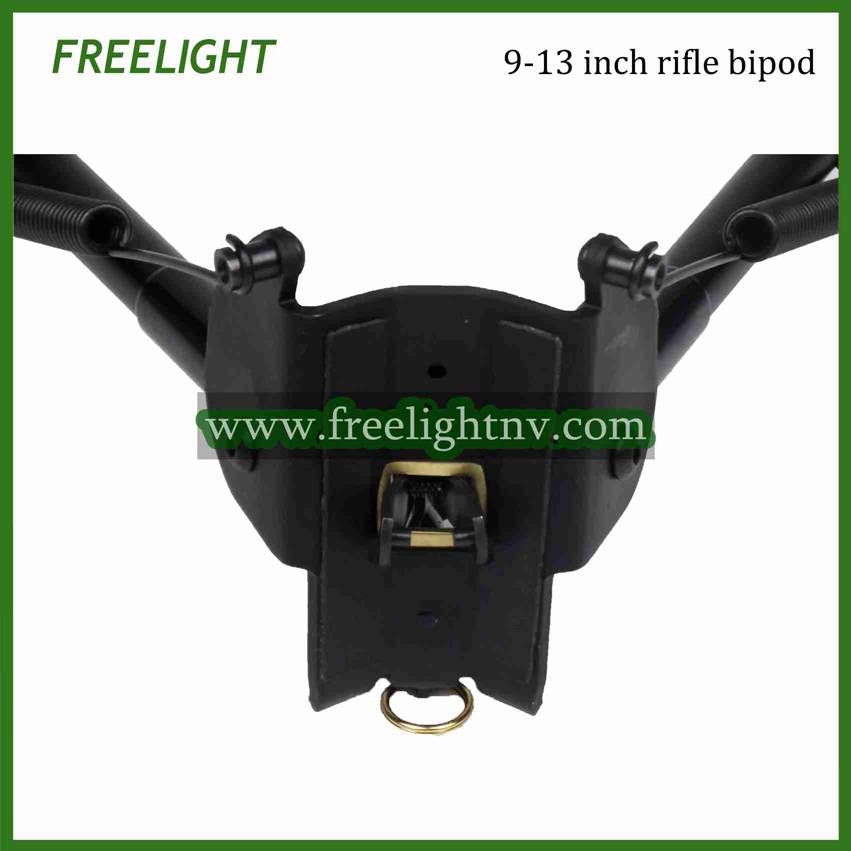 9-13 inch extendable leg gun mounted fixed Harris style bipod for hunting