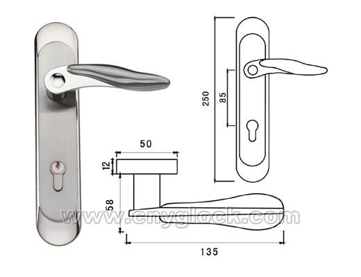 Exporting mortise Lock