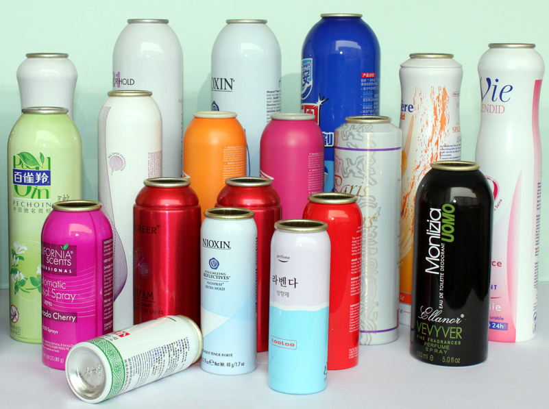 Aerosol Aluminum can