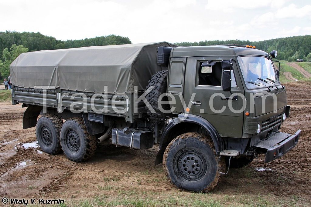 KAMAZ-43118, 6x6, 260 h.p., Euro-2, drop-side cargo body truck