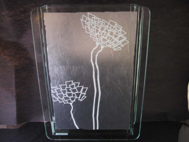 glass tray, vase, photo frame, clock, candle holder, coaster