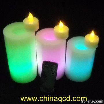 Wax LED candle