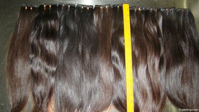 virgin Remy human hair weft without any chemical process