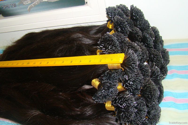 Flat tip virgin Remy hair extension