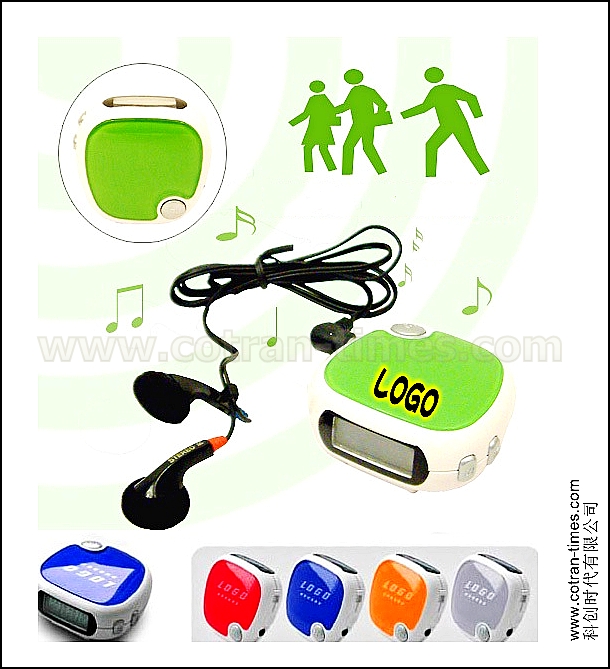 Radio Pedometer, Step Counter