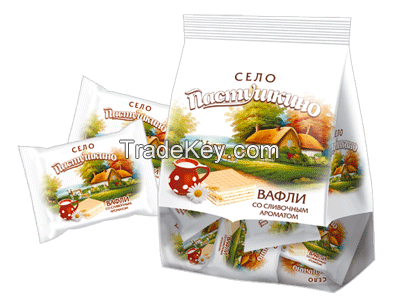 Wafer Biscuit Candies Packed, 250gr., 500gr.