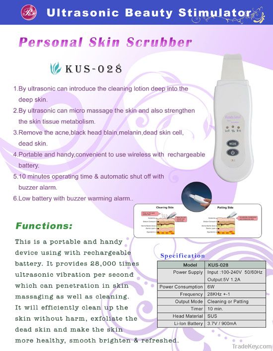 Personal Skin Scrubber