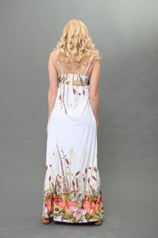 White angel maxi dress-ROPE 0344