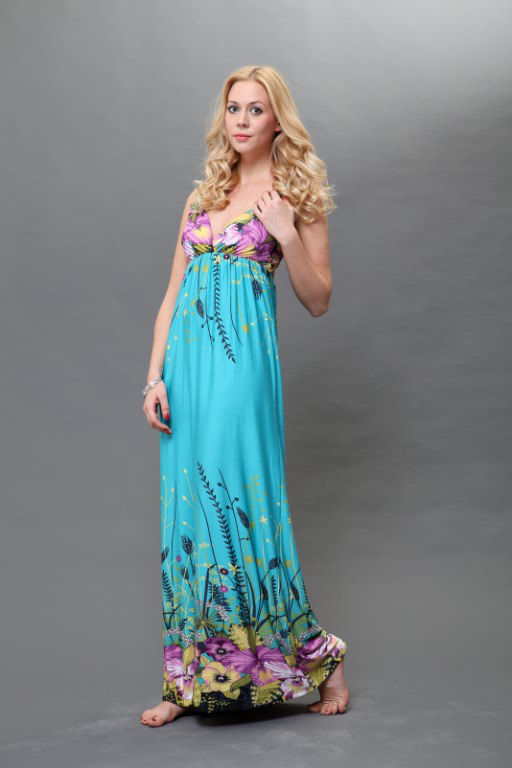 Blue angel maxi dress-ROPE 1094