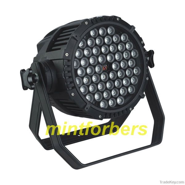 54pcs*3w RGBW LED par light