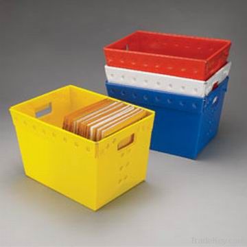 mail totes and mail trays