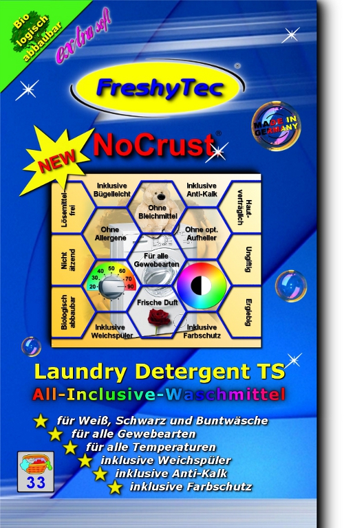 NoCrust Laundry Detergent TS (All-In-One)