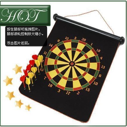 Magnentic dartboard