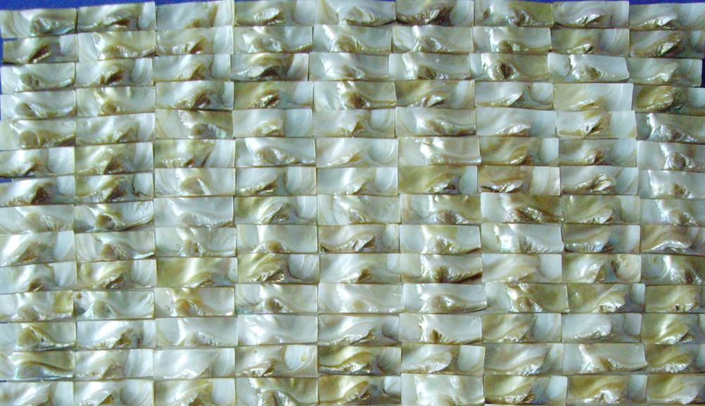 chinese freshwater shell teeth mosaic, shell mosaic, decorative tile