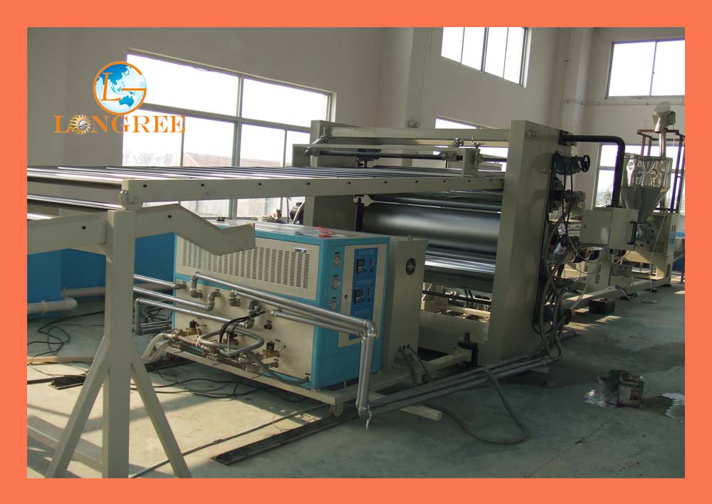 PP sheet extrusion line