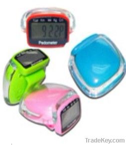 Acrylic pedometer