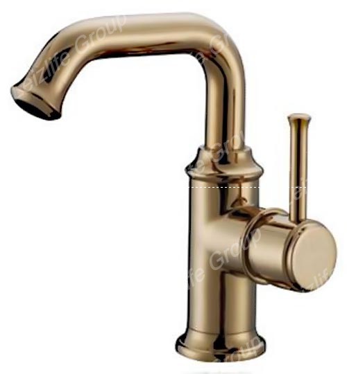 Gold Basin Mixer