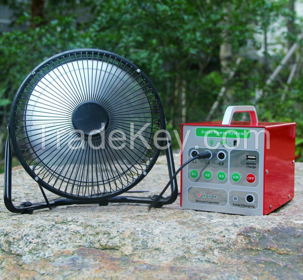 2 Years Warranty Low Cost 9'' 12V 6W Solar DC Fan with BLDC Motor