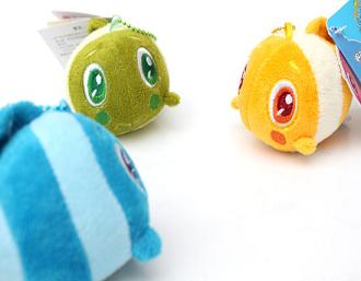 lovely fish plush toys