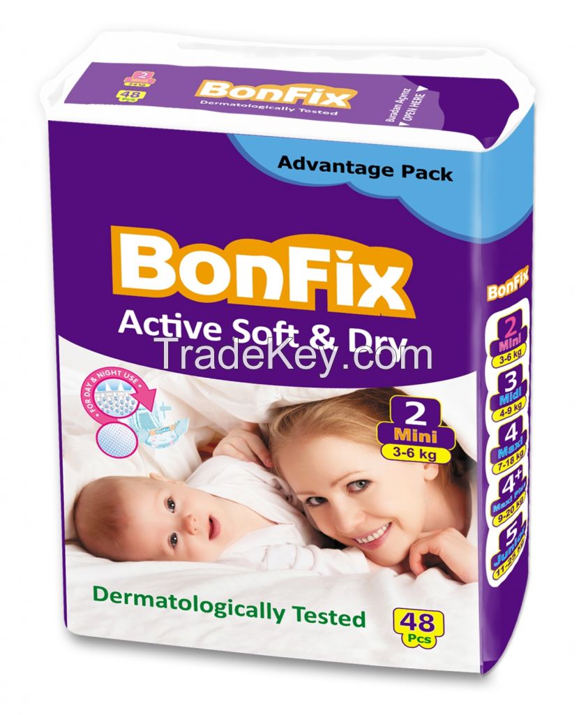 BONFIX BABY DIAPERS TURKEY ECOPACK