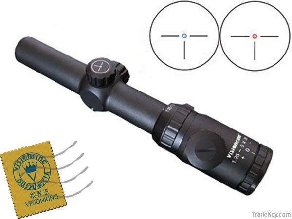 Visionking 1.25-5x26 hunting rifle scope, perfect for .223 AR15 M16 Th