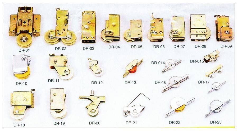 SLIDING DOOR & WINDOW ROLLERS AND ACCESSORIES