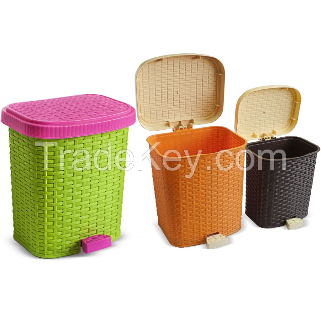 Broom ,brush ,stick wood metaland chrome 