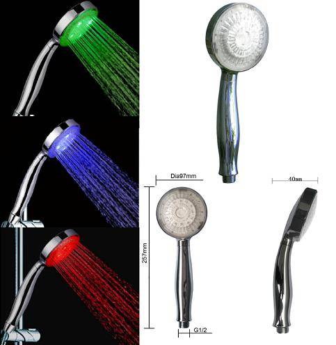 led shower