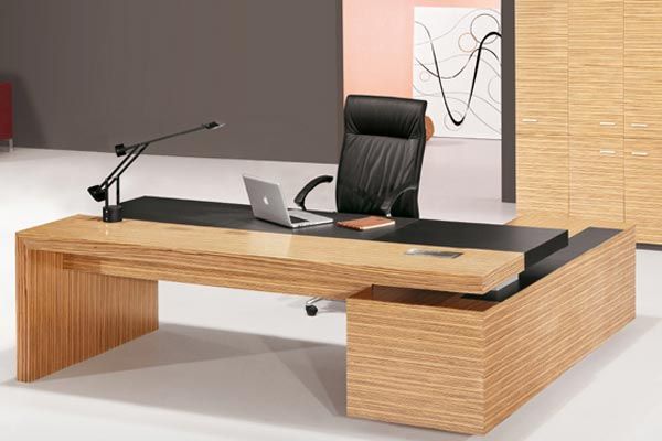 wooden executive desk