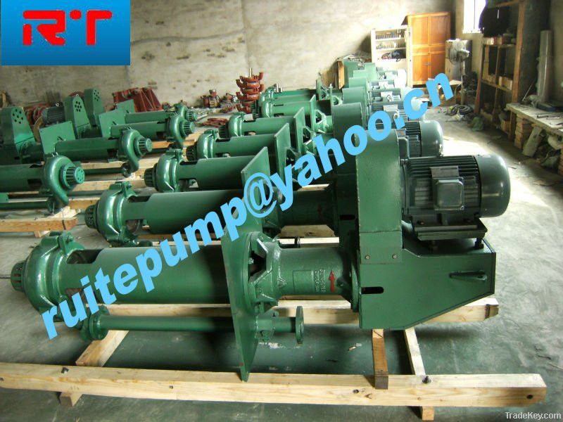 SP SPR vertical submerged centrifugal slurry pump