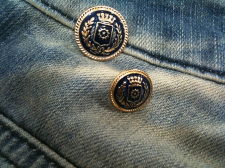 Alloy Uniform Buttons