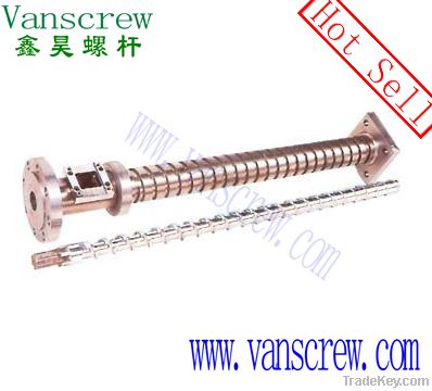 Single extruder screw barrel