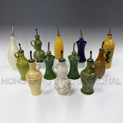 Ceramic Oil Bottles