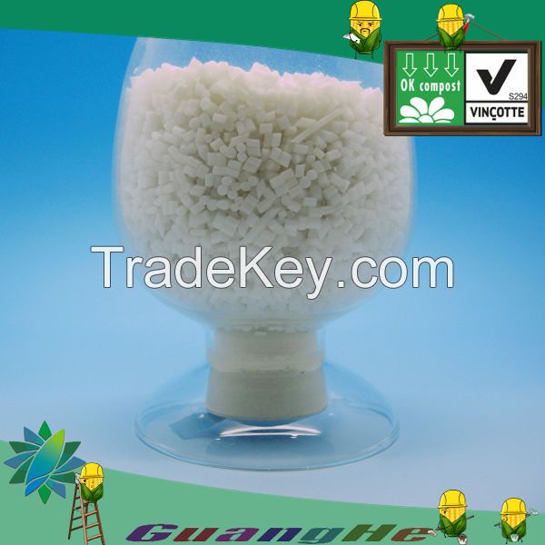 GH701 Film PLA Resin Raw Material for plastic/PLA granule for biodegradable bags