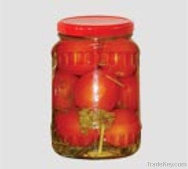 Pickled Tomato Glass Jar