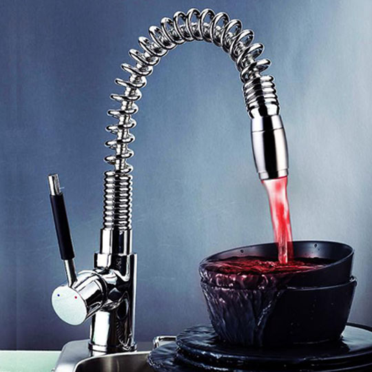 LED faucet