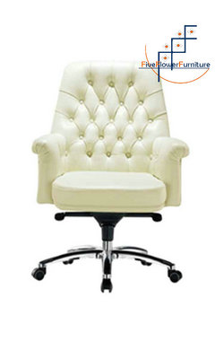 swivel chair with aluminum leg base