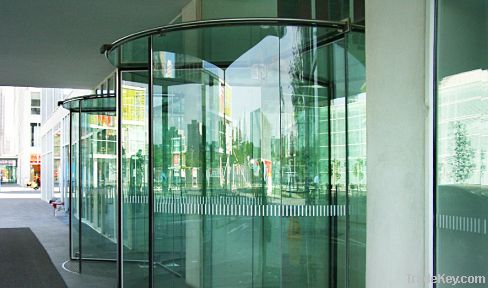 New style crystal automatic revolving door