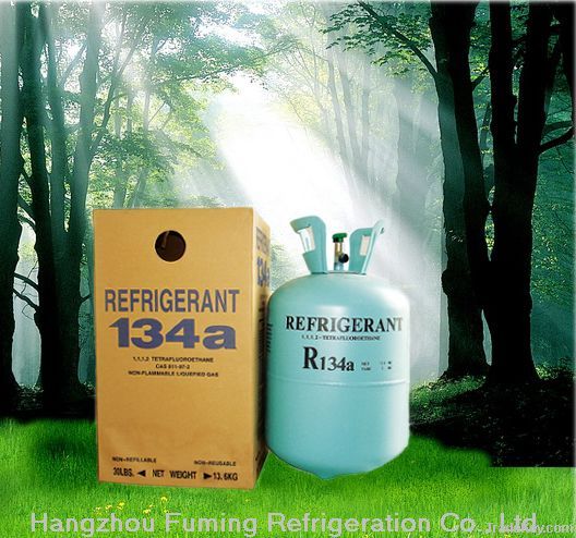 refrigerant gas (R134a)